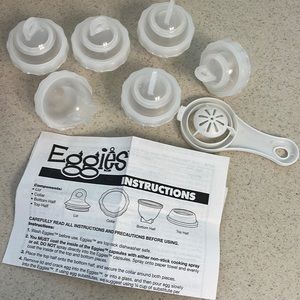 NWOT Set of Eggies egg cookers